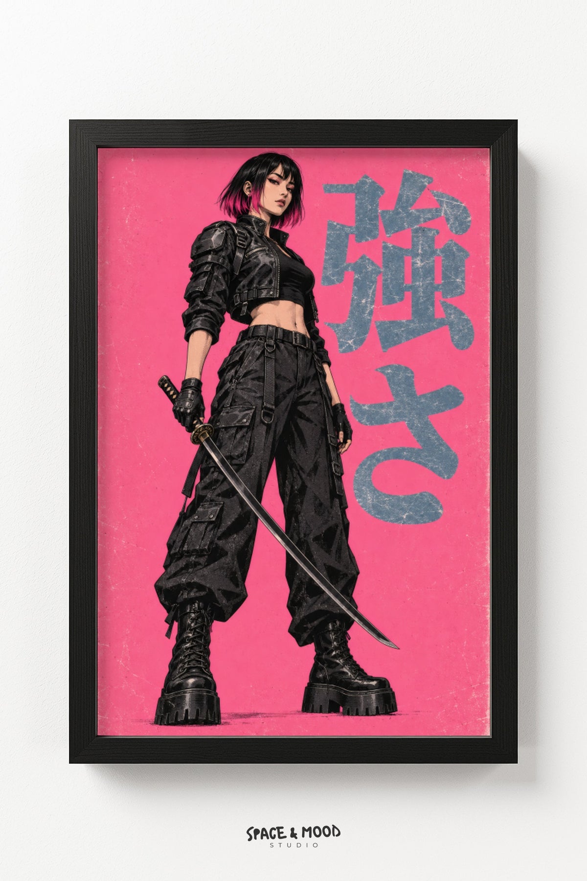 Warrior Woman Sword Standing