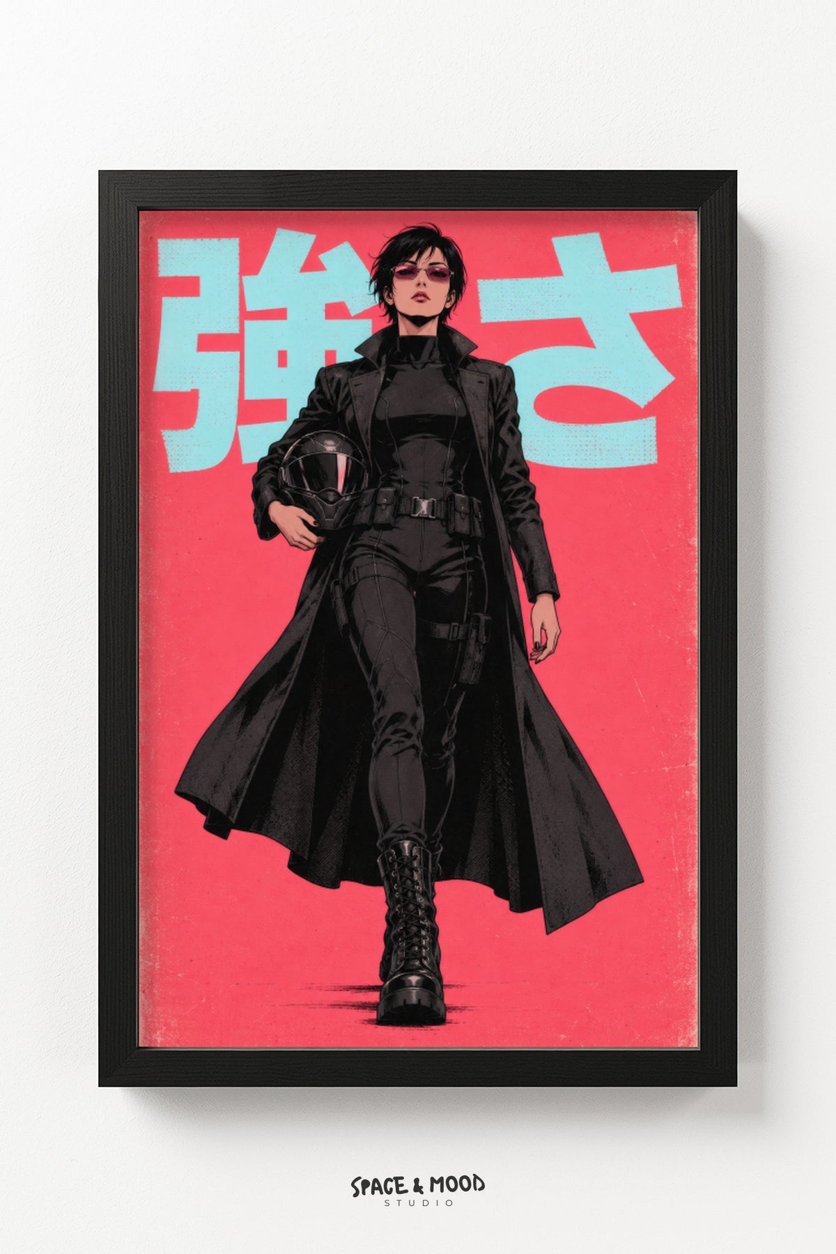Warrior Woman Coat Standing