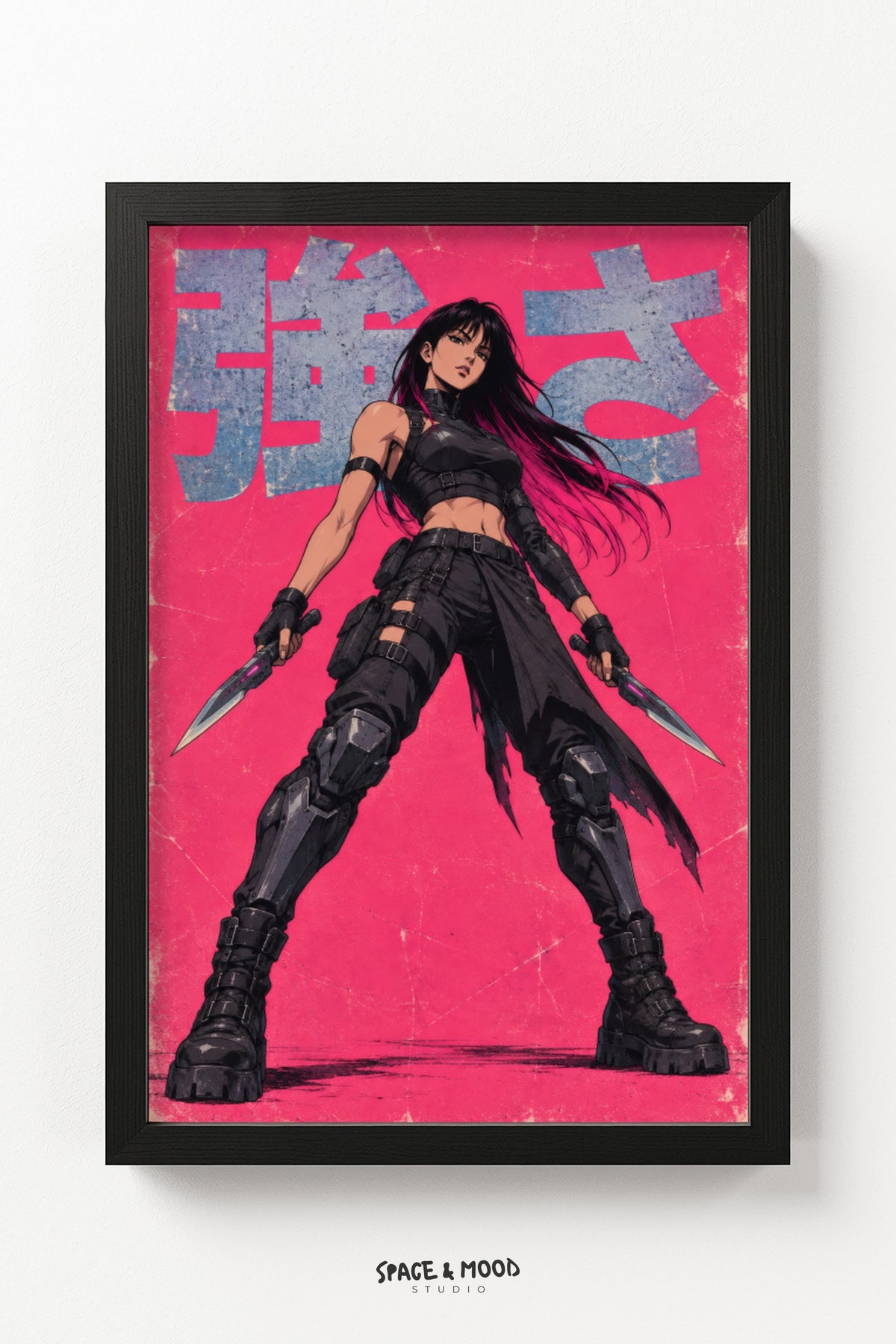 Warrior Woman Twin Blades