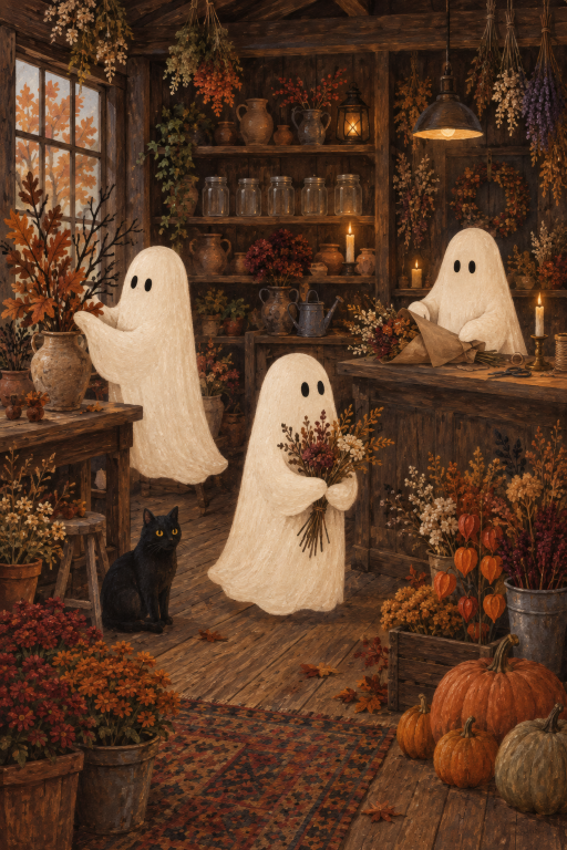 Ghosts Flower Shop Autumn