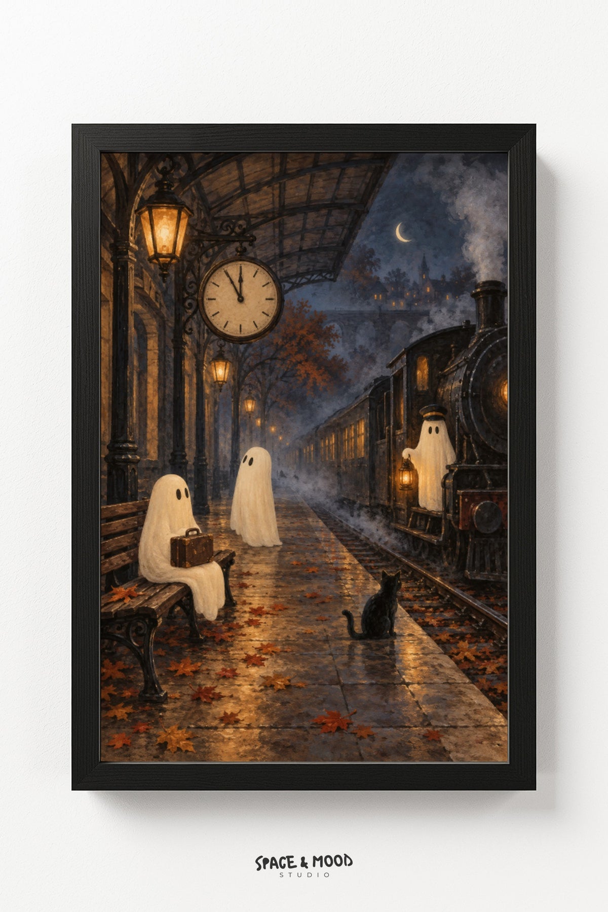 Ghosts Train Station Autumn