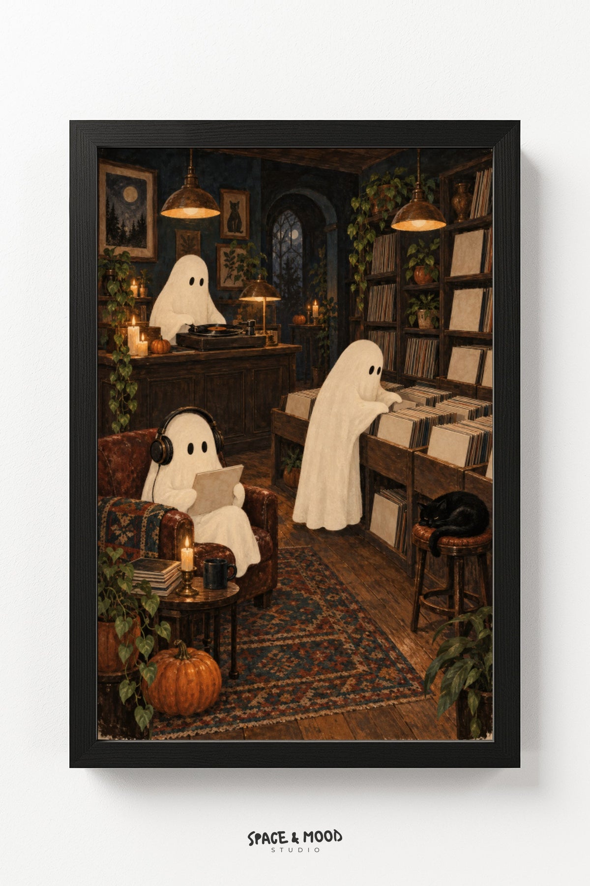 Ghosts Study Desk Cozy