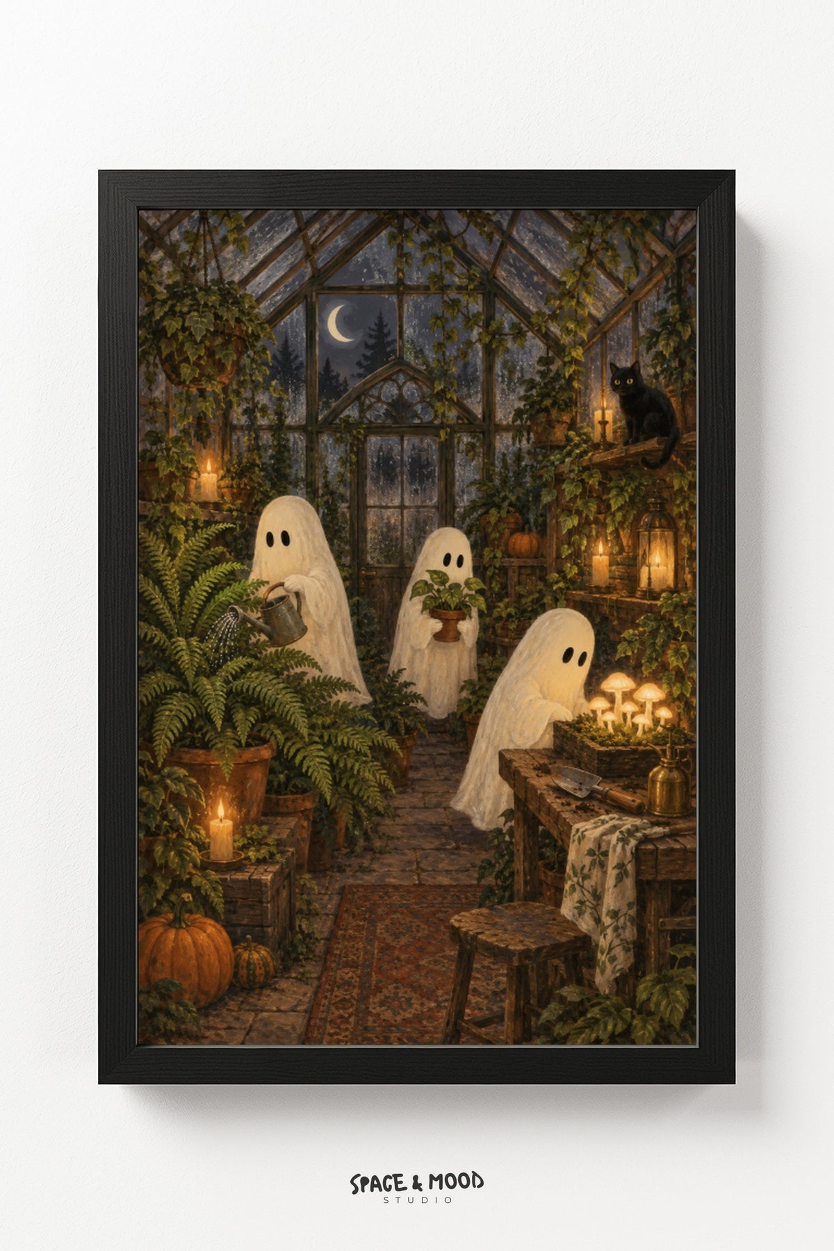 Ghosts Greenhouse Autumn Cozy