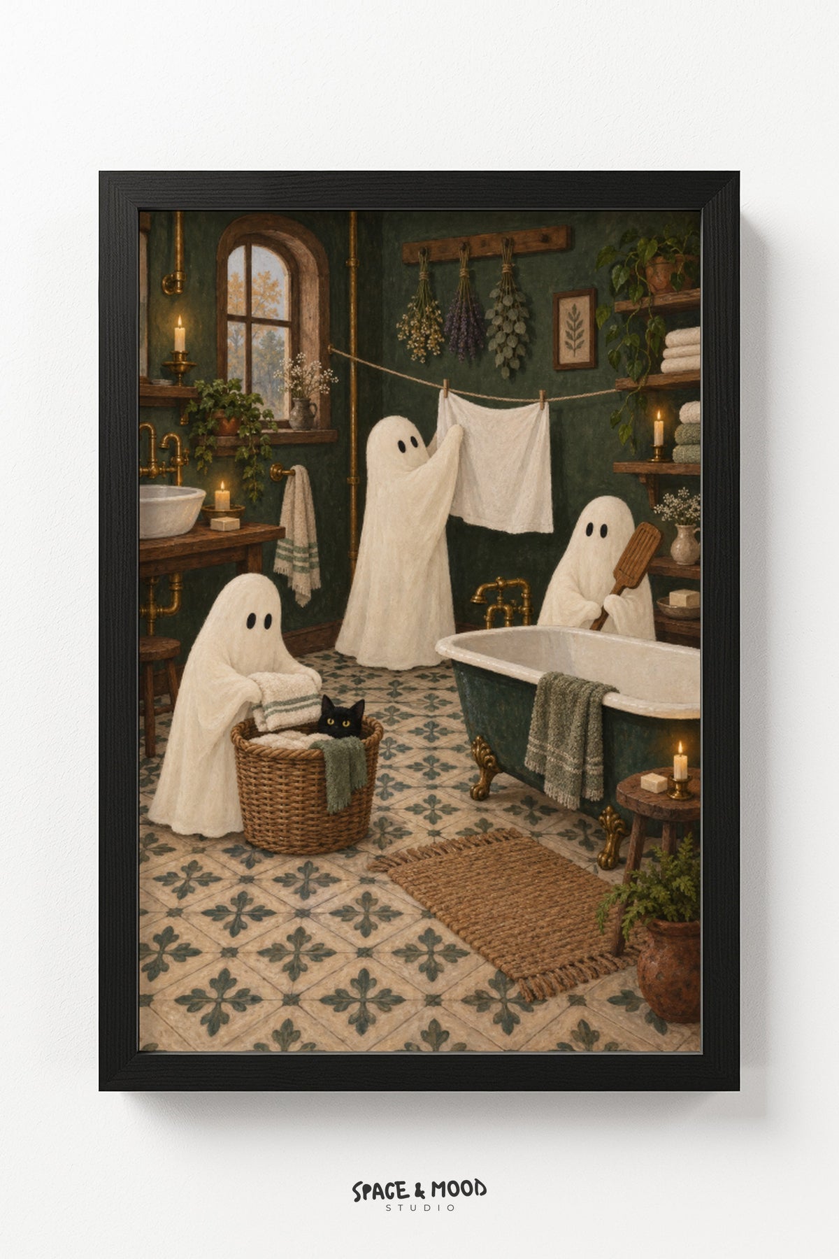 Ghosts Bathroom Towel Cozy