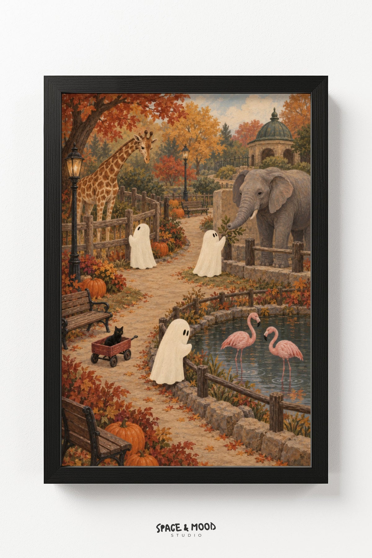 Ghosts Zoo Elephant Autumn
