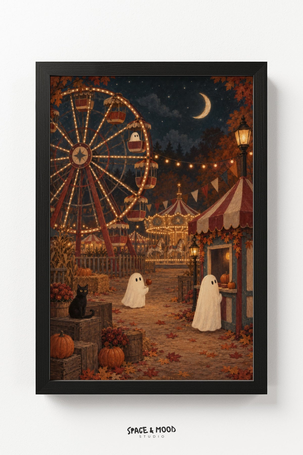 Ghosts Carnival Ferris Wheel