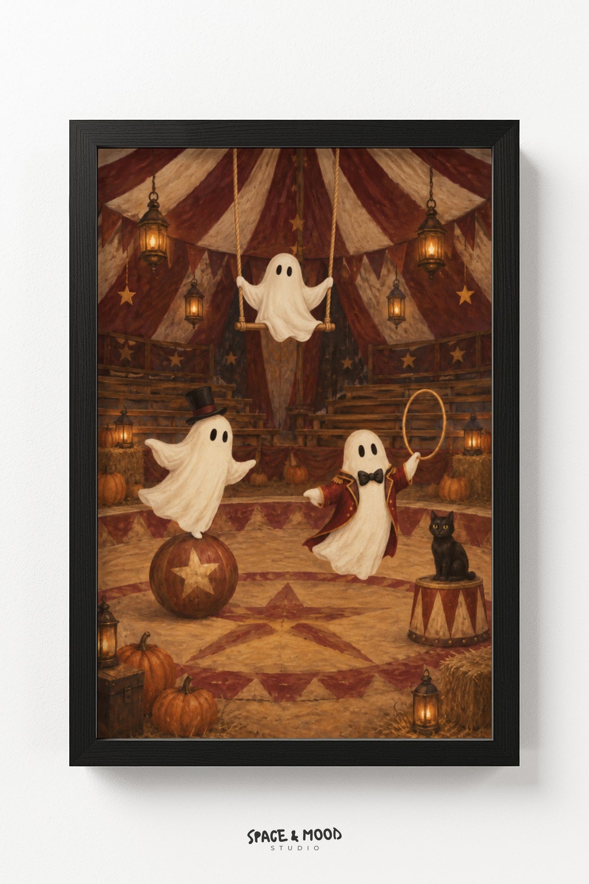 Ghosts Circus Ring Cozy