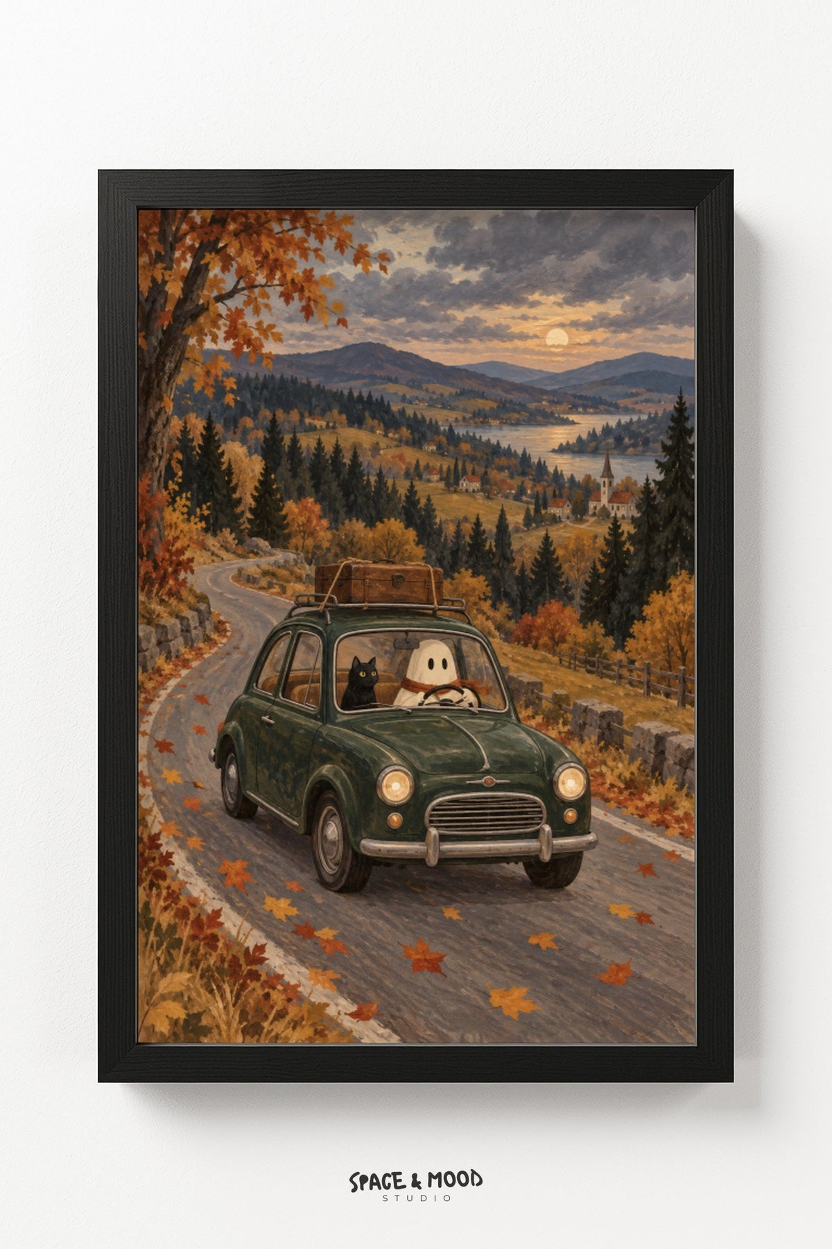 Ghost Road Trip Autumn Car