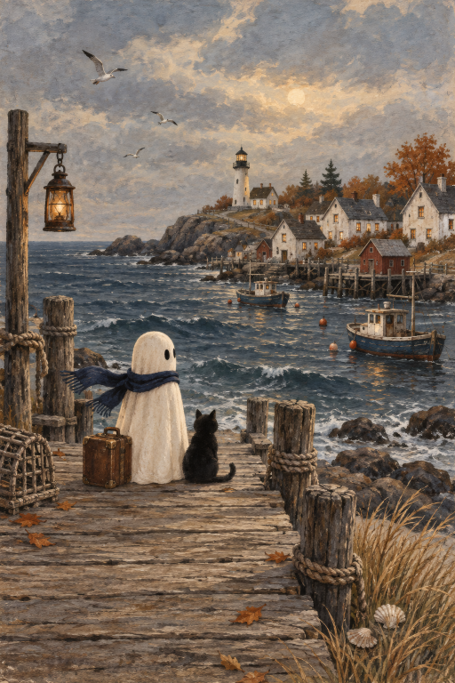 Ghost Coastal Village Dock