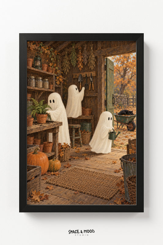 Ghosts Kitchen Doorway Cozy