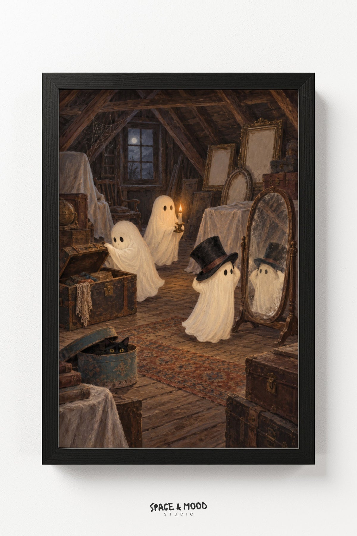 Ghosts Attic Mirror Trunk