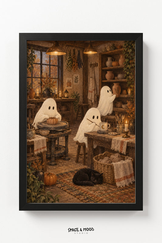 Ghosts Kitchen Basket Cozy