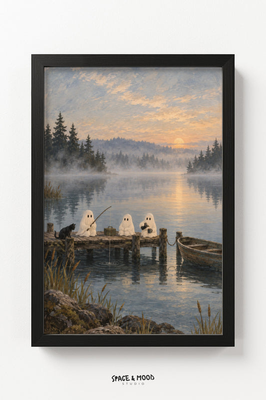 Ghosts Lake Dock Fishing