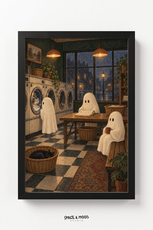 Ghosts Laundromat Cozy