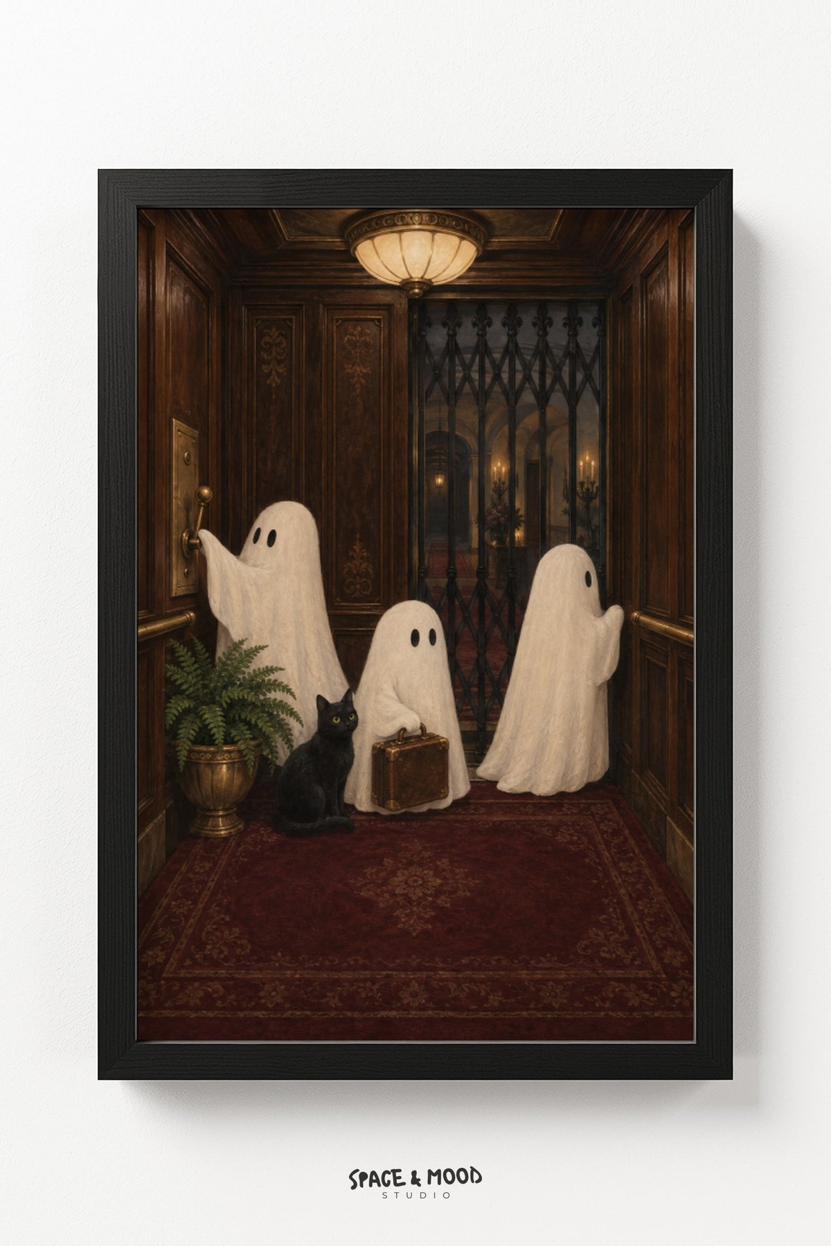 Ghosts Foyer Plant Rug