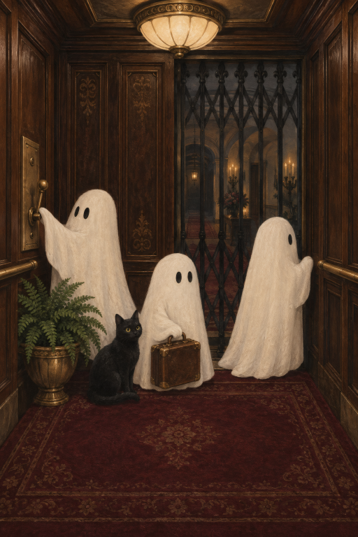 Ghosts Foyer Plant Rug