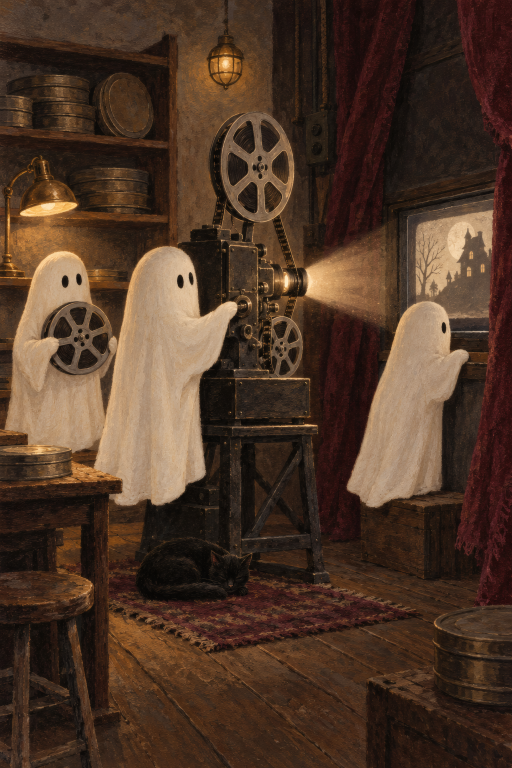 Ghosts Film Projector Room