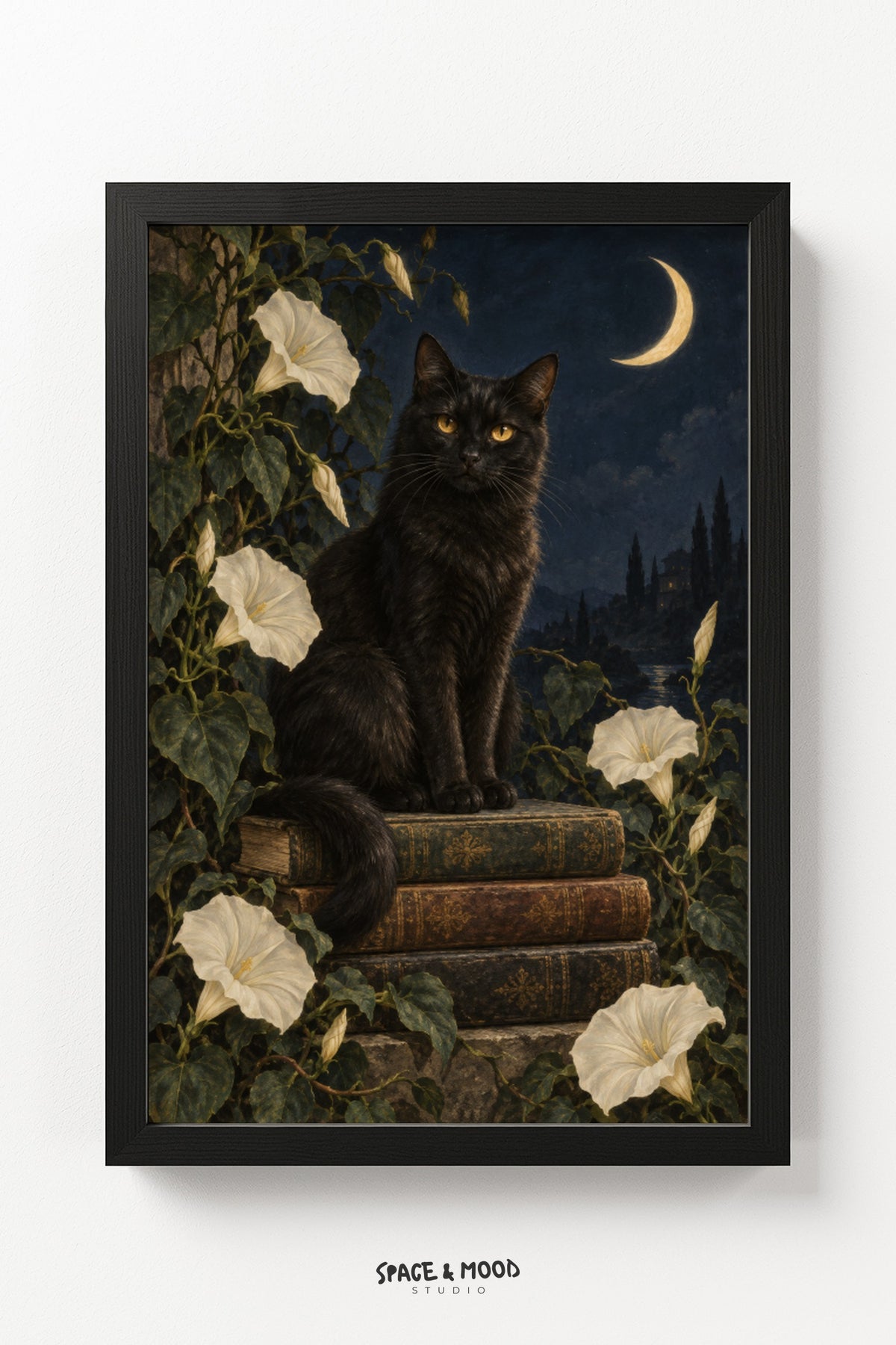 Black Cat Books Moonflower