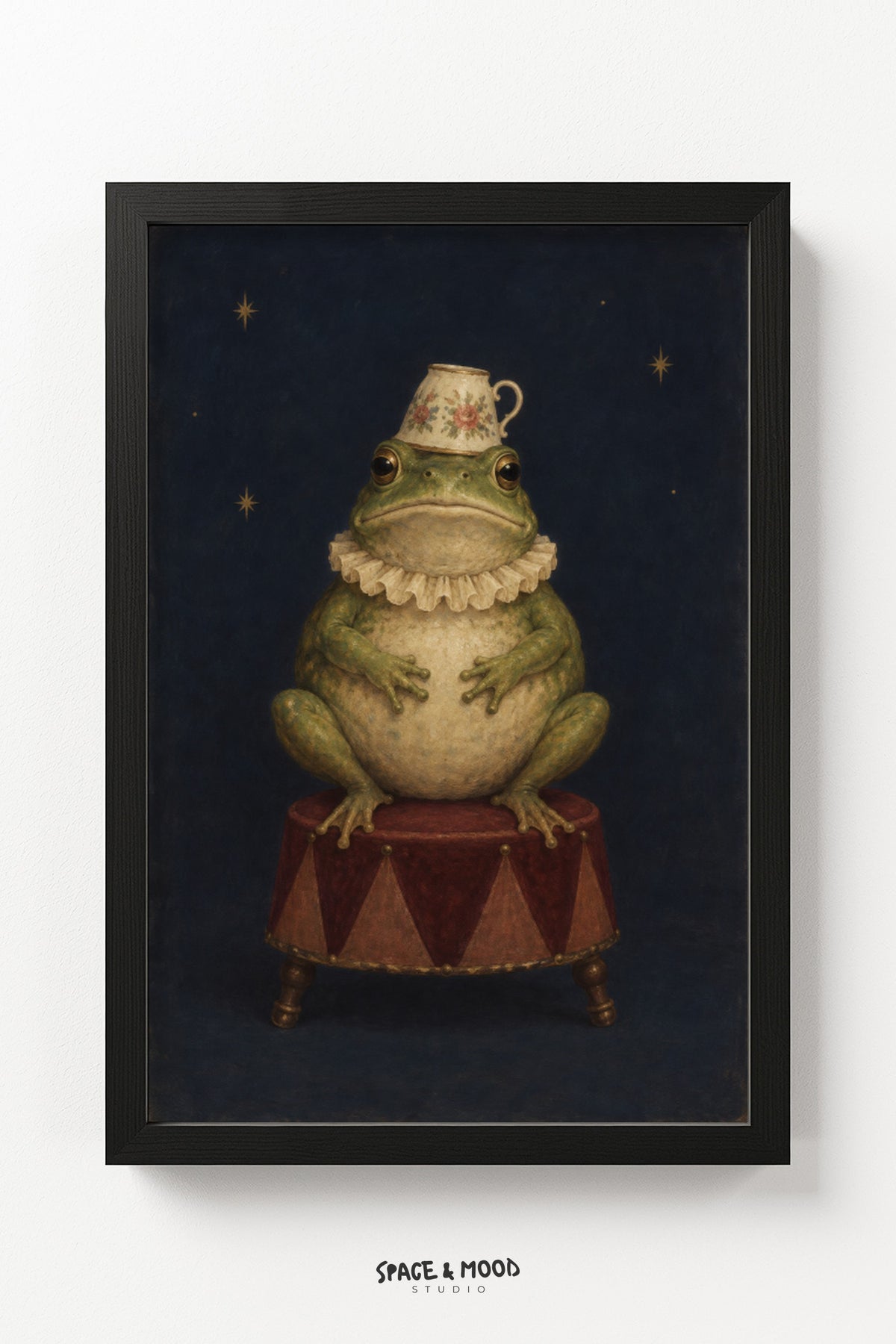 Frog Teacup Hat Victorian