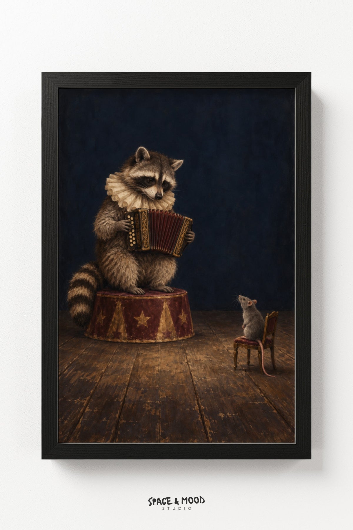 Raccoon Accordion Circus