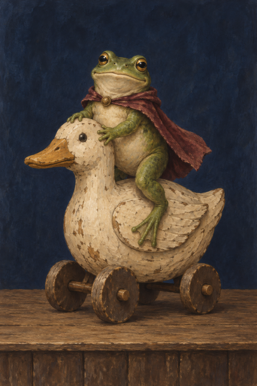 Frog Duck Cape Toy