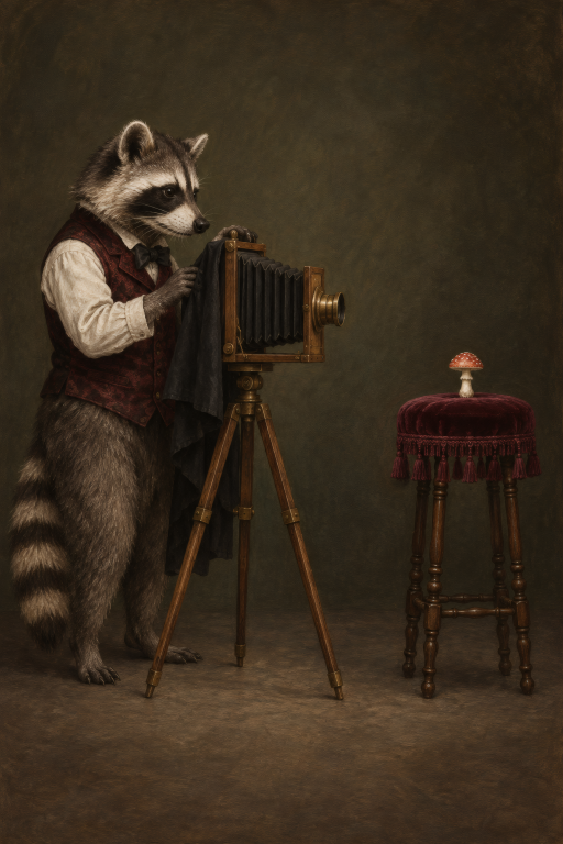 Raccoon Camera Photographer