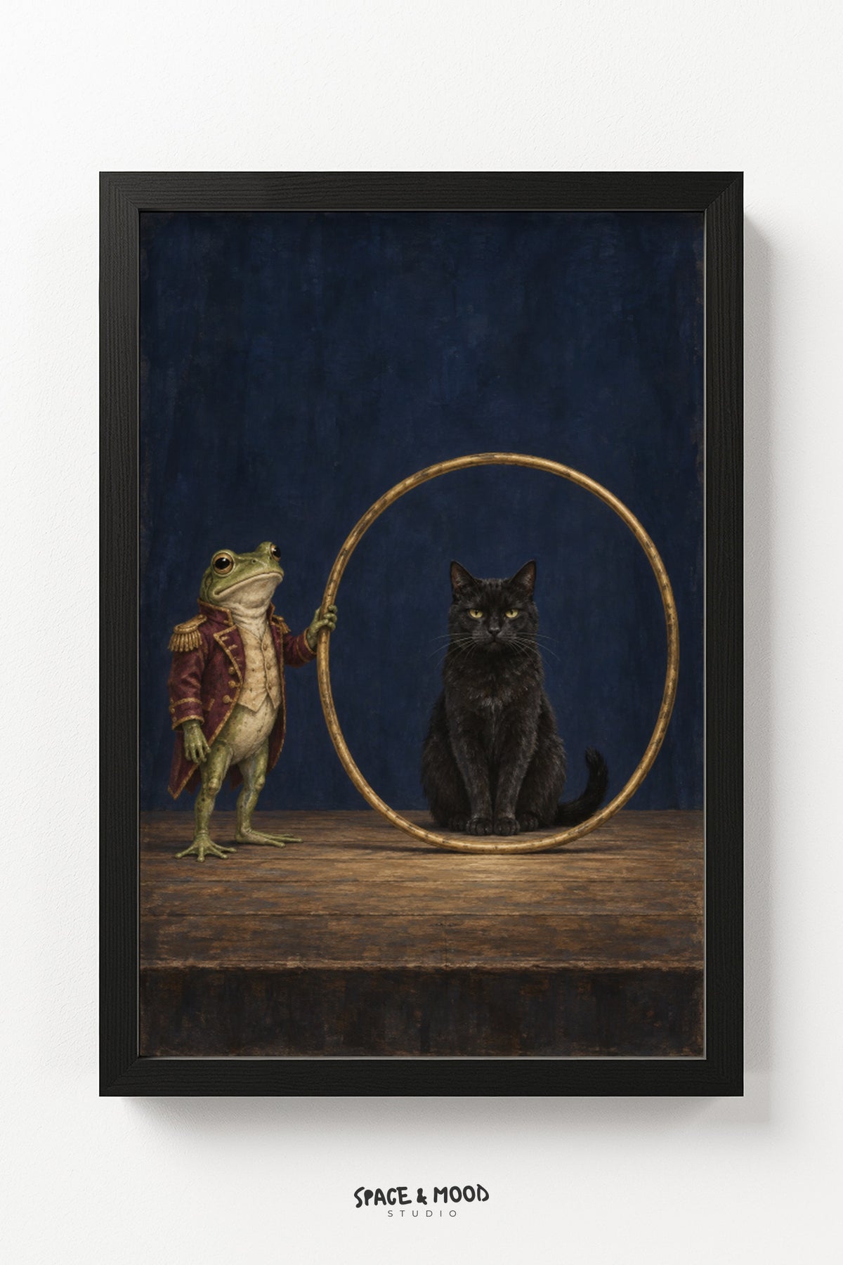 Frog Cat Hoop Circus
