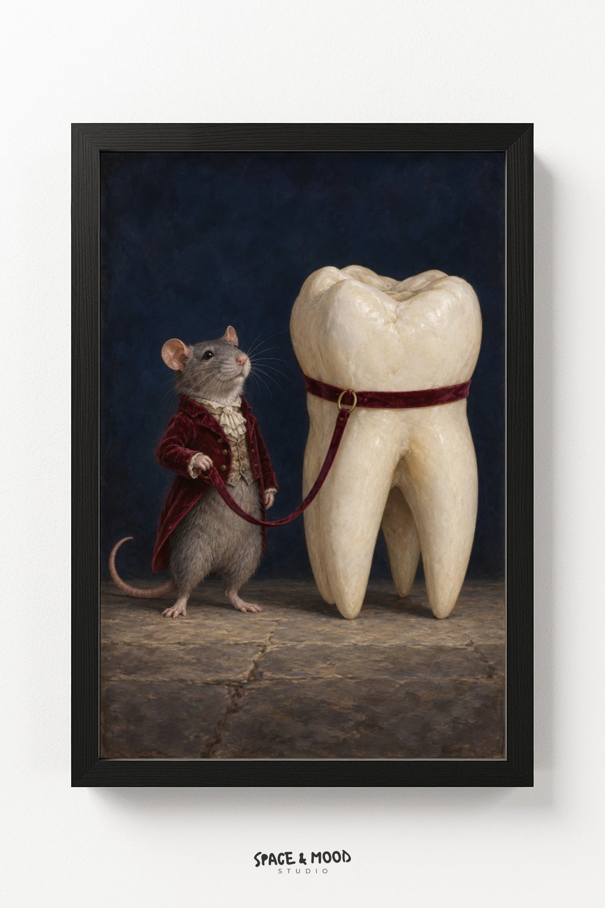 Mouse Tooth Leash Victorian