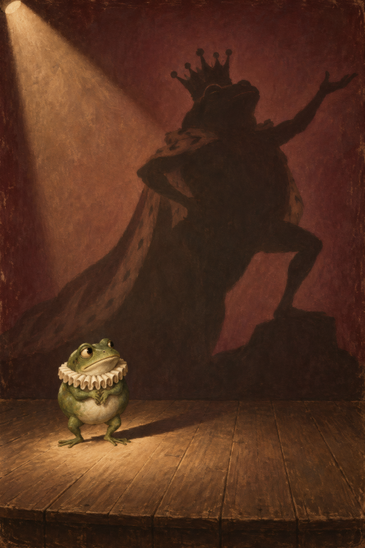 Frog King Shadow
