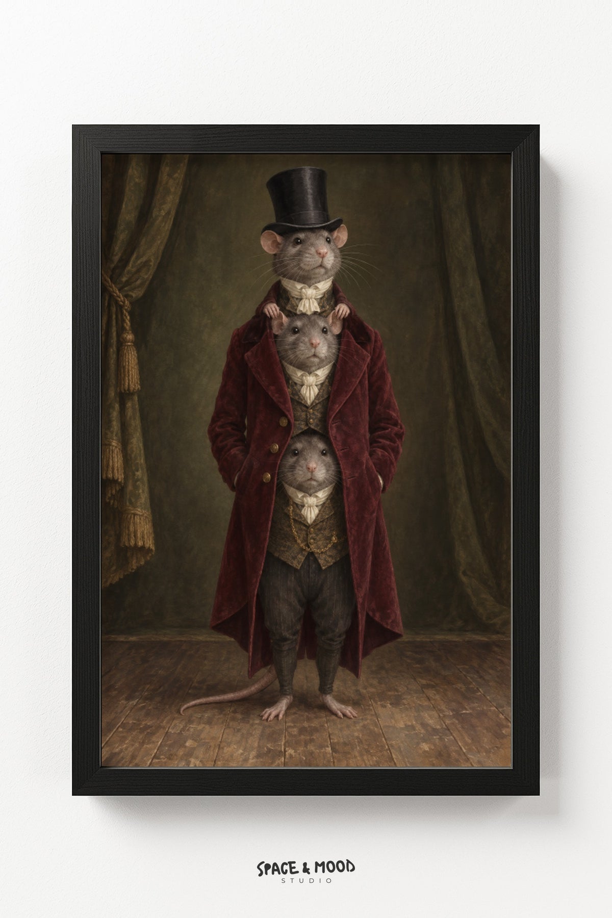 Rat Gentleman Top Hat