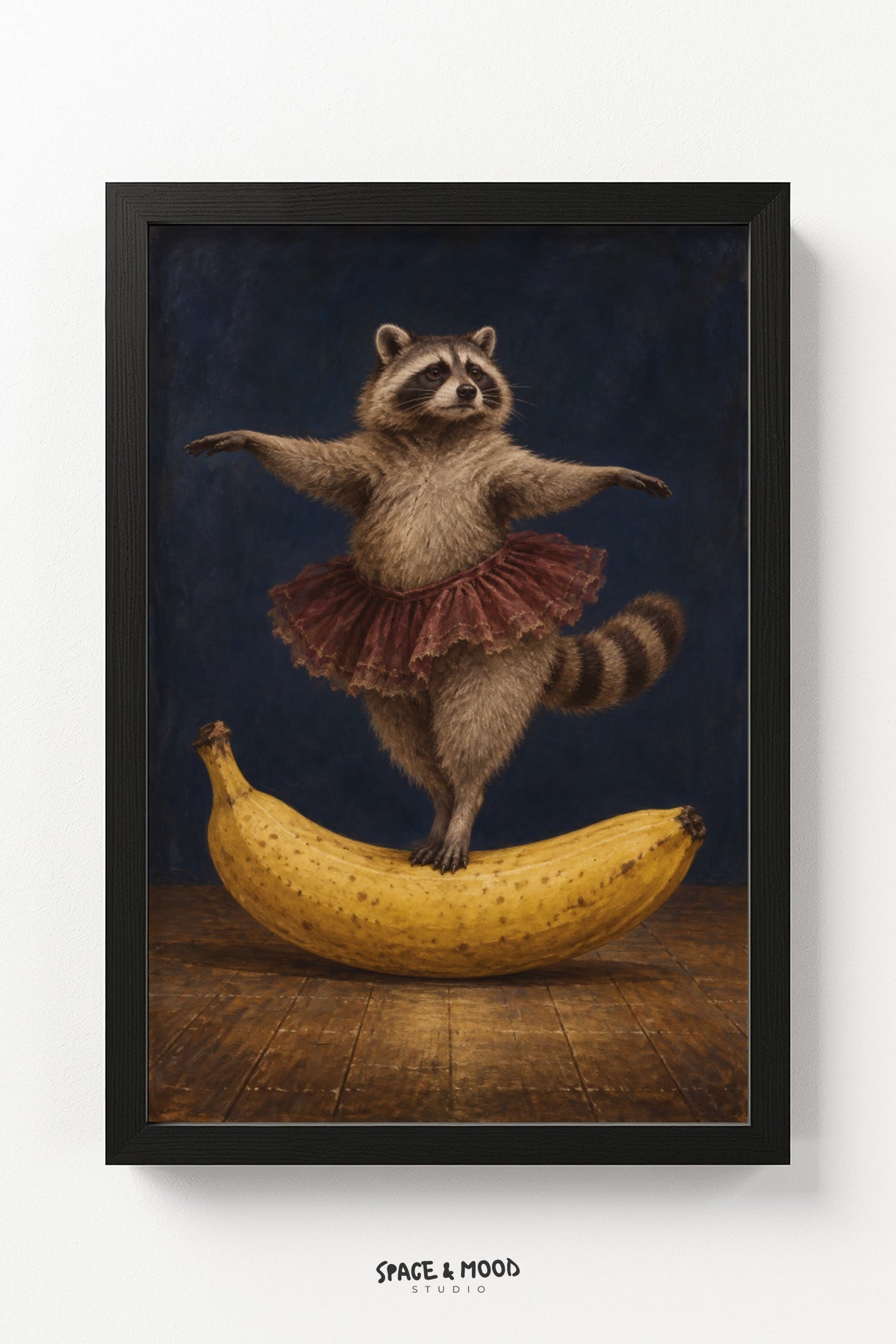 Raccoon Ballerina Banana