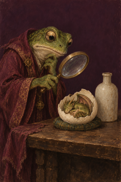 Frog Alchemist Pea