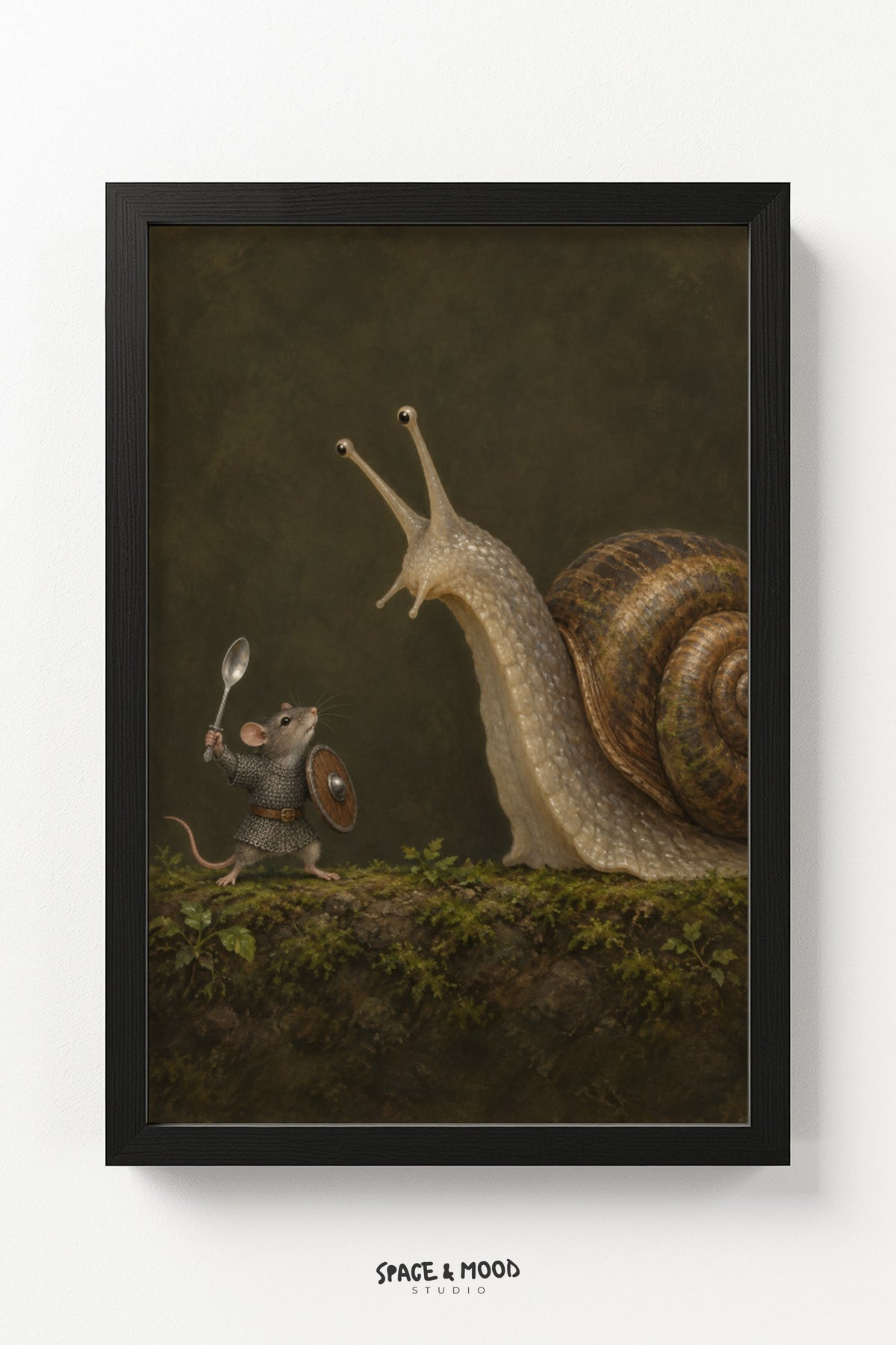 Mouse Knight vs Snail