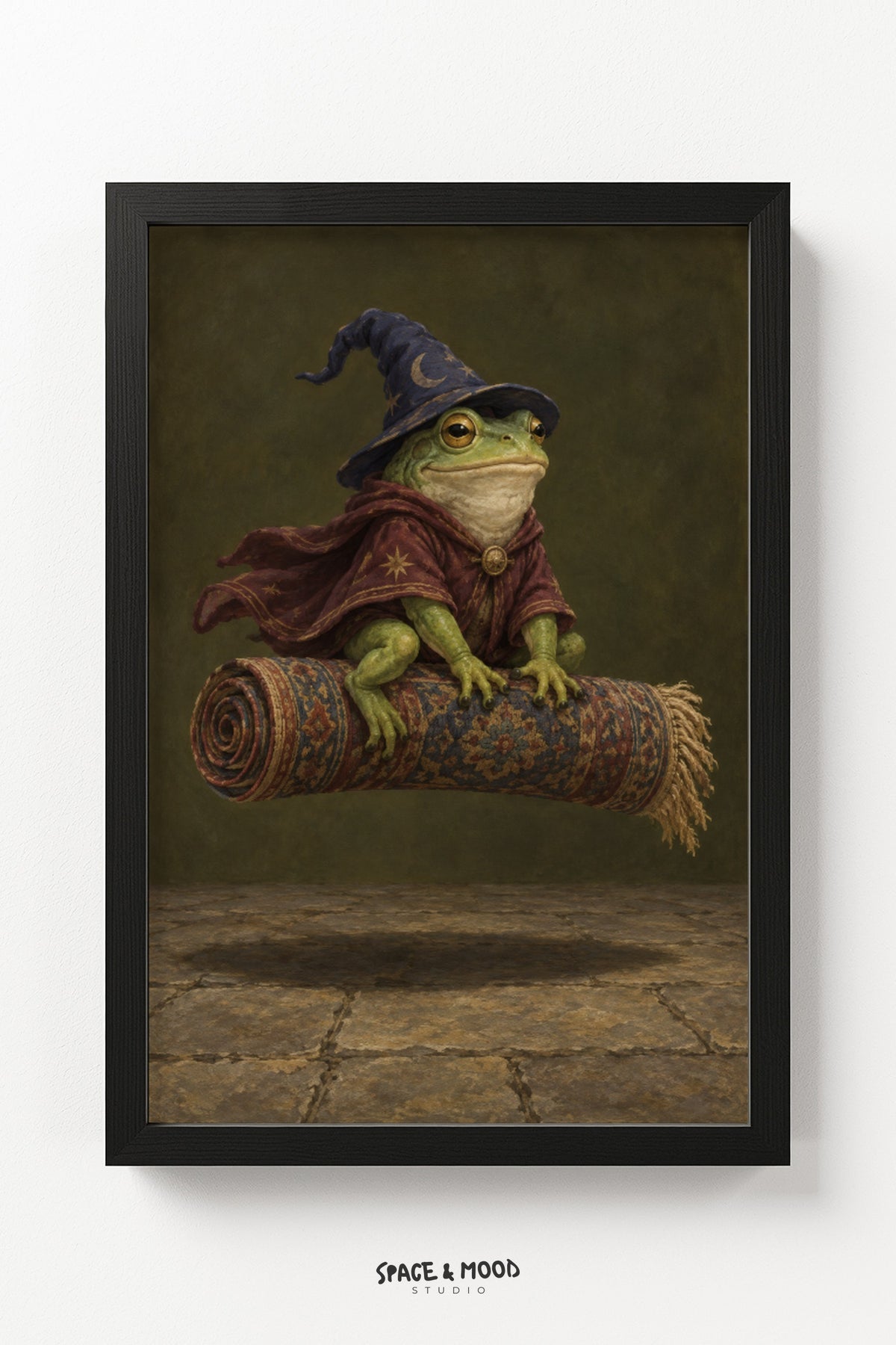 Frog Wizard Scroll