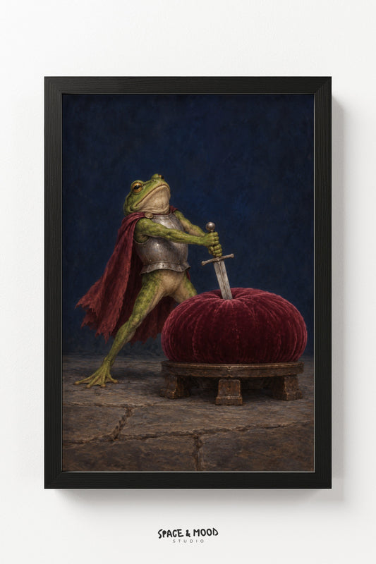 Frog Knight Pincushion