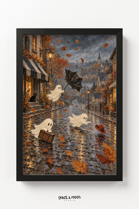 Ghosts Rainy Street